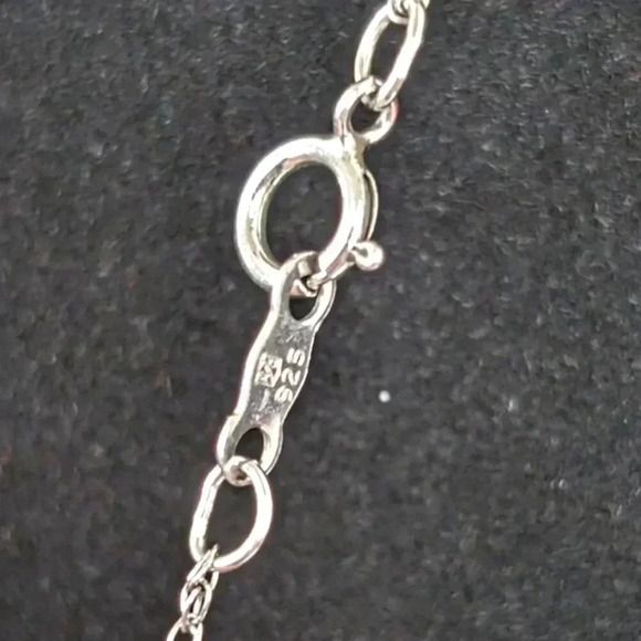 Vintage 925 & CZ Demi Parure - Picture 10 of 11